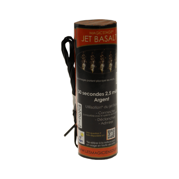 Jet Basalt® 30 sec 2,5m Argent Intérieur