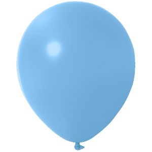 Ballon gonflable hélium bleu ciel