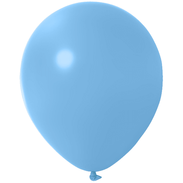 Ballon gonflable hélium bleu ciel