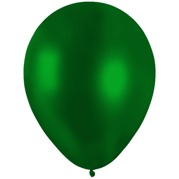 Ballons couleurs biodégradables x 50 Verts