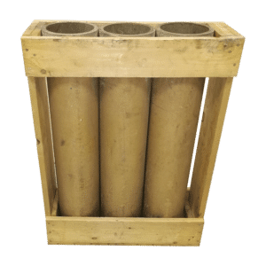 Batterie de 3 mortiers 150mm droit