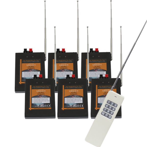 Pack système hf pro multiposte avec telecommande