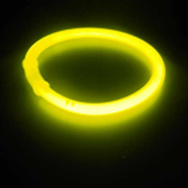 Bâtons / Bracelets lumineux M x 100 Jaune