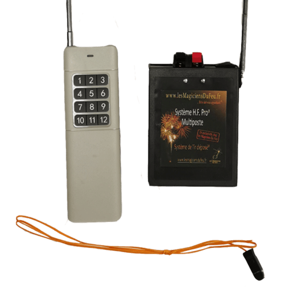 Système de tir HF PRO multiposte 1 voie 315 mhz avec télécommande