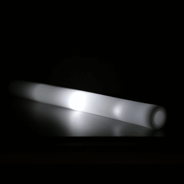 Bâton mousse LED concert blanc 40cm