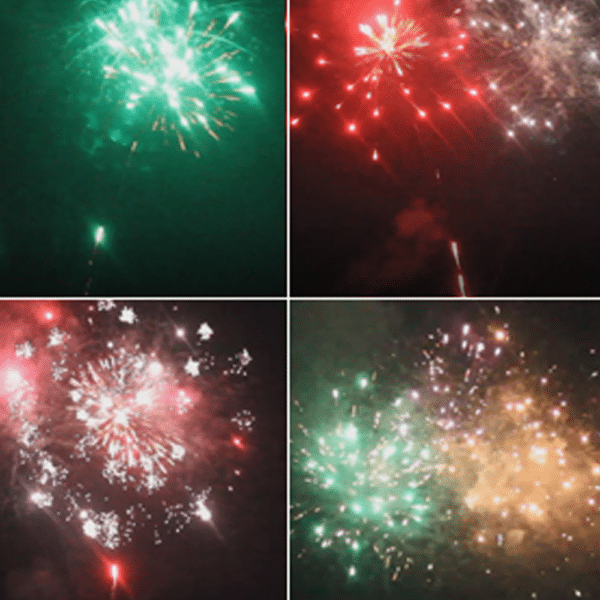 Effet du feu d'artifice automatique Pandawa une palette d'effets exceptionnelle