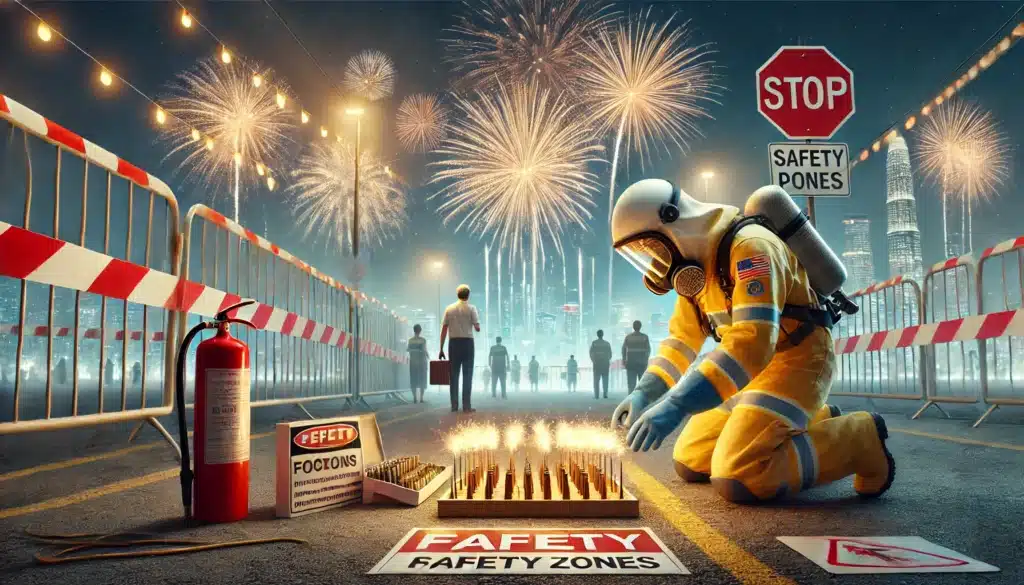 précautions et sécurité pour un feu d'artifice réussi