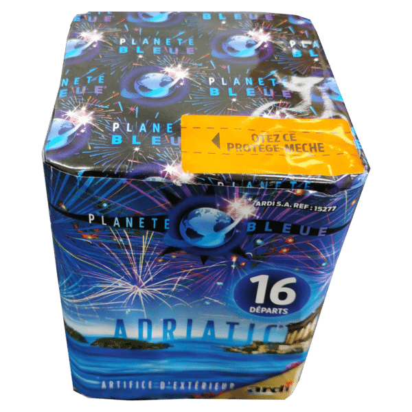 Compact d'artifice Adriatic gamme Planete Bleue